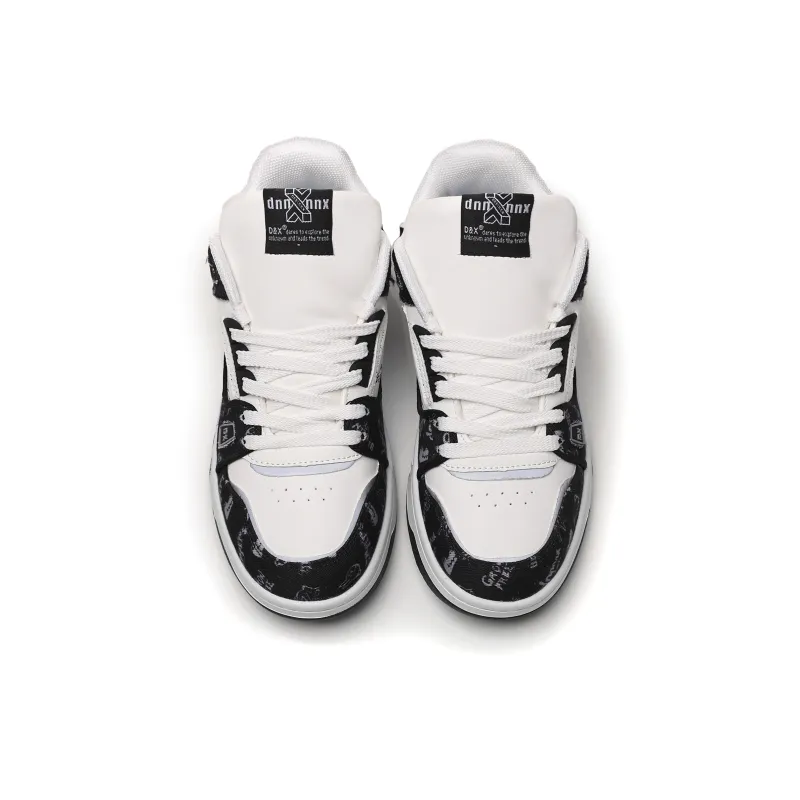 Dnnnn Cushioning, Breathable, Height Increasing Low Top Skateboard Shoes Unisex-5