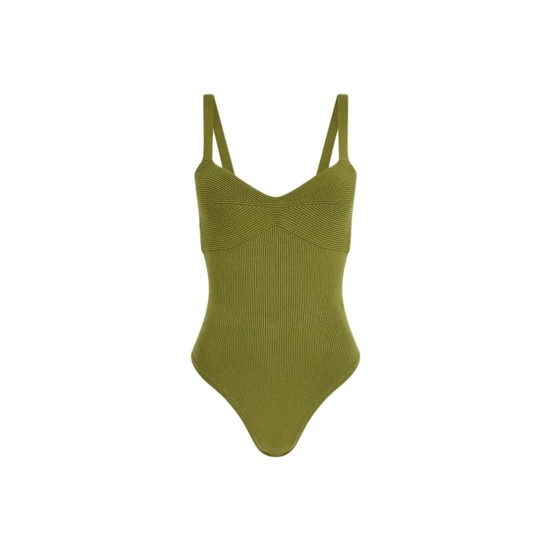 Rouje Bodysuits Women's Olive-0