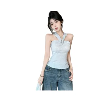 COVER TIME Tank Tops Women's Gray