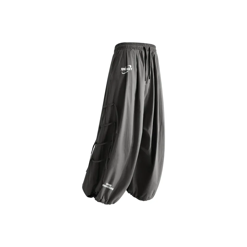 Qnxeey Casual Pants Unisex-7