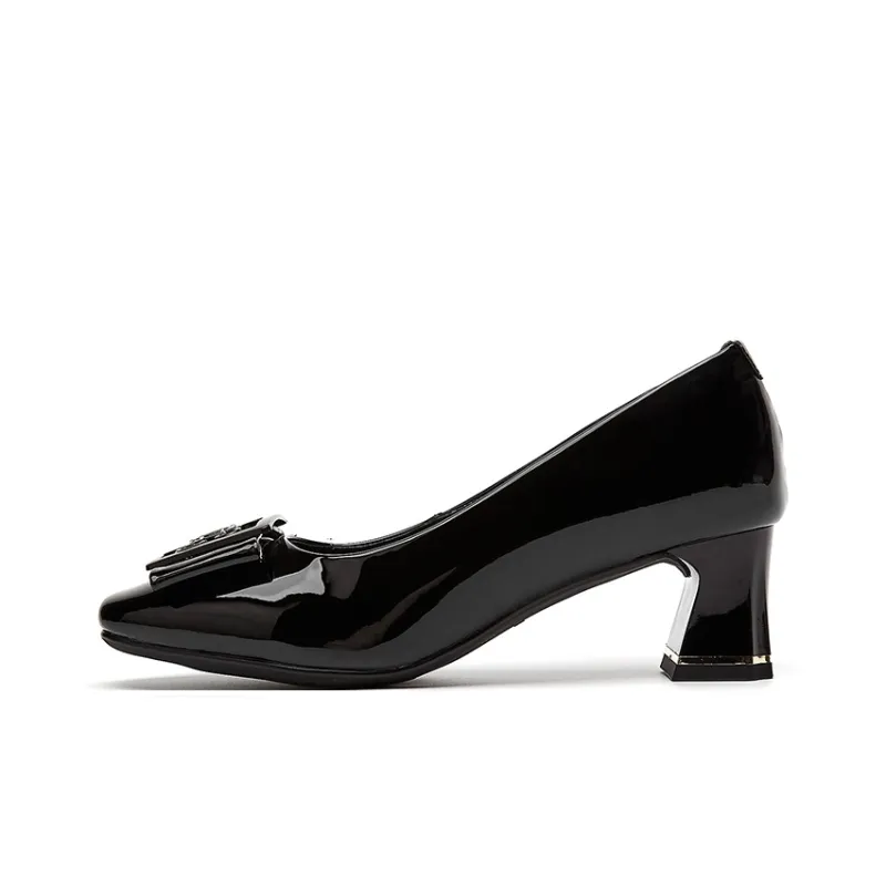 Rich Birds Chunky Heel High Heels Women's-0