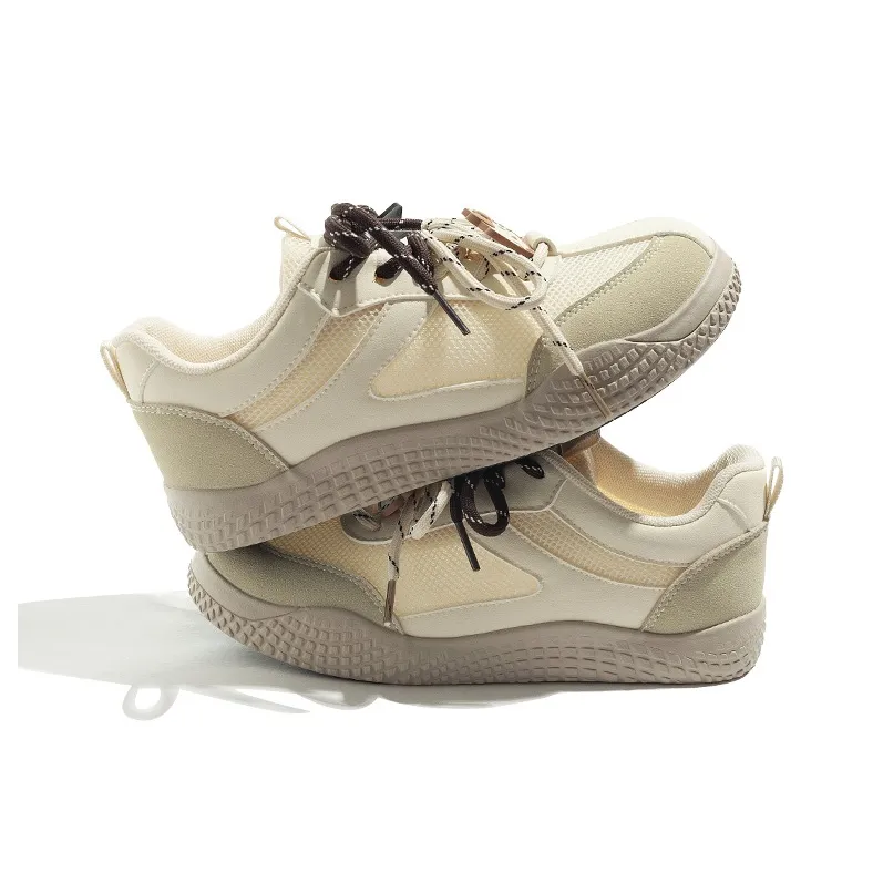 MEAKKEA Breathable And Lightweight Low Top Skateboard Shoes Women's Pink-7