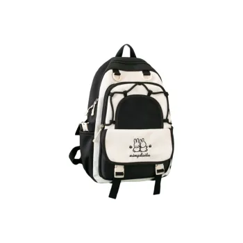 Vack Nylon Backpack Unisex Multicolor