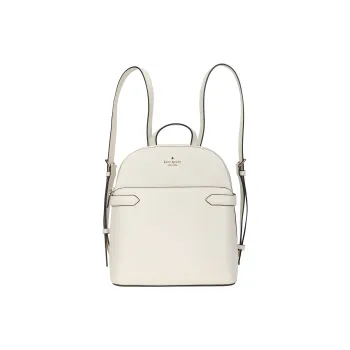 Kate Spade Staci Saffiano Leather Backpack Women's Egg White Crispy Skin