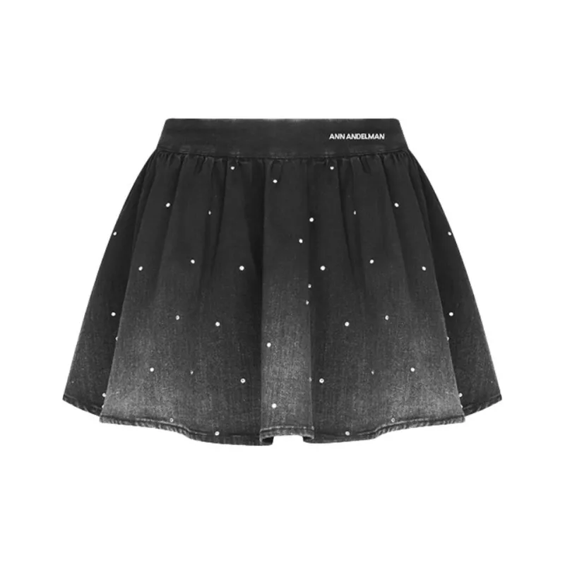 ANN ANDELMAN Denim Short Skirts Women's-0