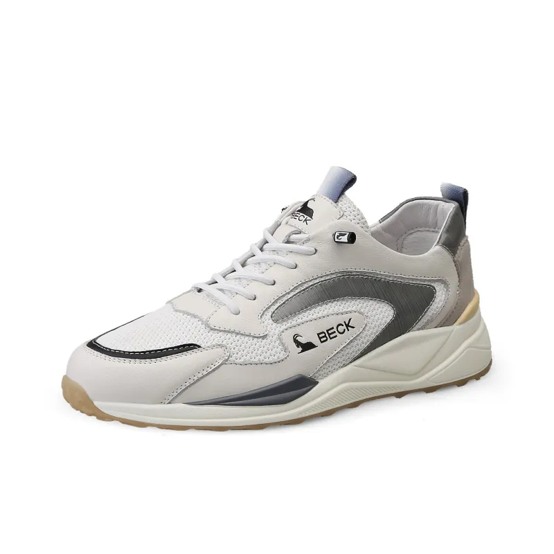 BECK Cushioning, Slip Resistant, Abrasion Resistant, Breathable, Lightweight Coverage Low Top Casual Shoes Unisex-1