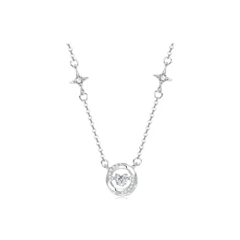 LIU GUI FU JEWELRY 999 Fine Silver Necklaces Women's