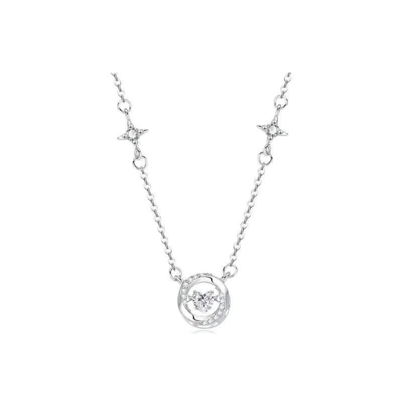 LIU GUI FU JEWELRY 999 Fine Silver Necklaces Women's-0
