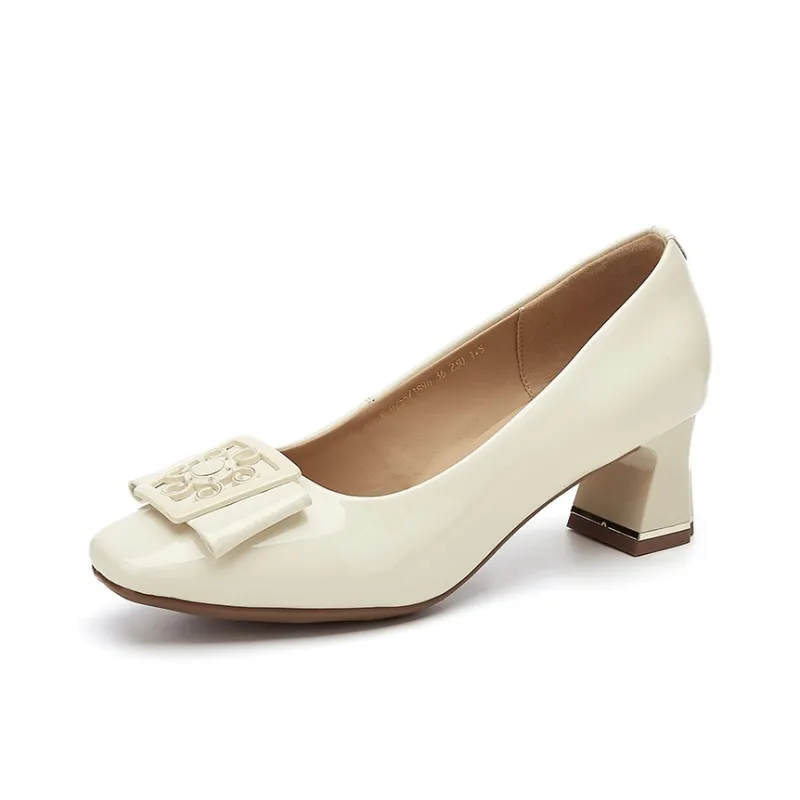 Rich Birds Chunky Heel High Heels Women's-6