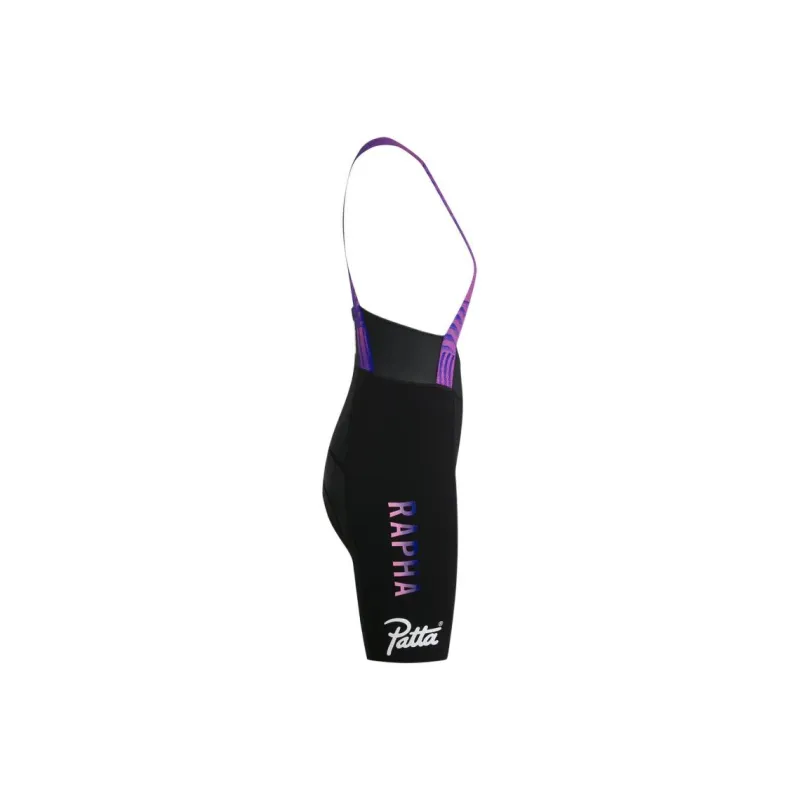 Rapha X Patta RAPHA Collaboration Cycling Pants Women's Flamingo Pink/Royal Blue/Black-1