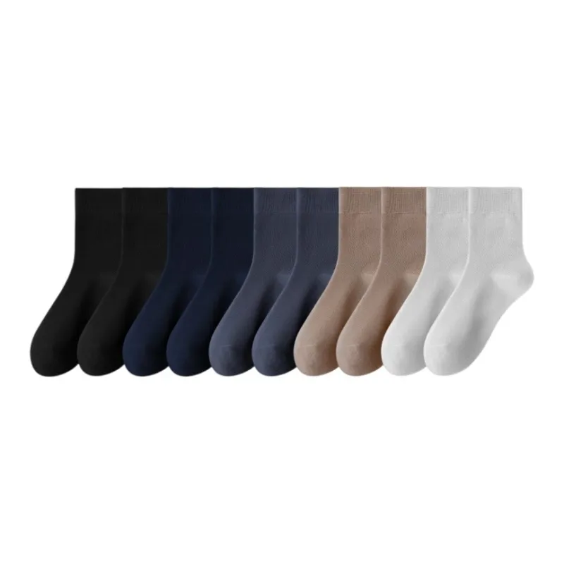 7 SEVFUN Mid Calf Socks Men's Combo Set-16