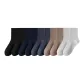 2 Black+2 Navy Blue+2 Cerulean+2 Light Coffee+2 Light Gray