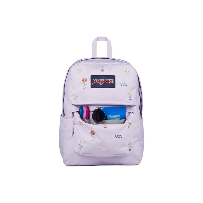 JanSport Polyester Backpack Women's Purple-6