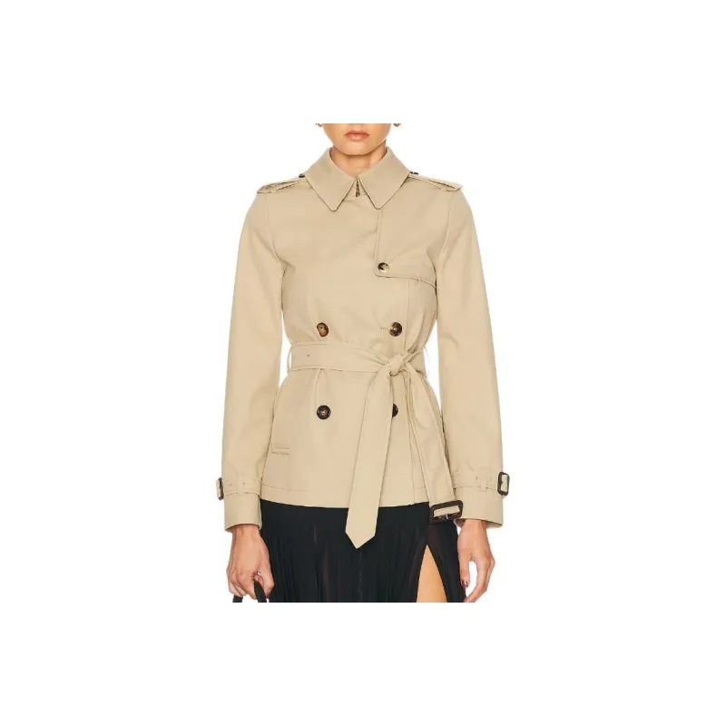 Burberry Trench Coat Women's Beige-0