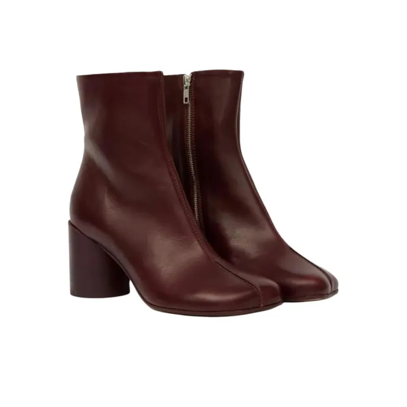 MM6 Maison Margiela 70mm Anatomic Stitch Ankle Boots Women's-2