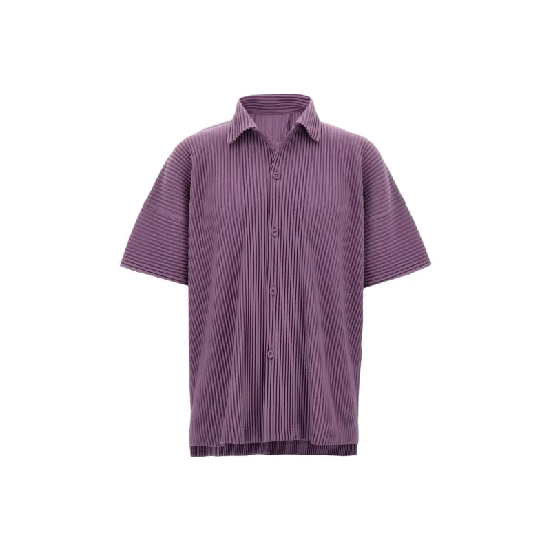 Homme Plissé Issey Miyake Shirt Men's Purple-0