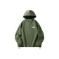 [Outdoor UPF50+Ice Silk Sun Protection]Army Green (Mf Pixel Label Chest Logo)
