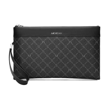 MEXICAN PVC Clutch Men's Dark Gray