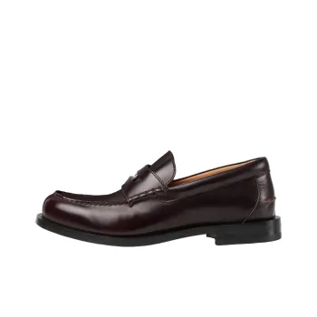 GUCCI Loafers Men Burgundy