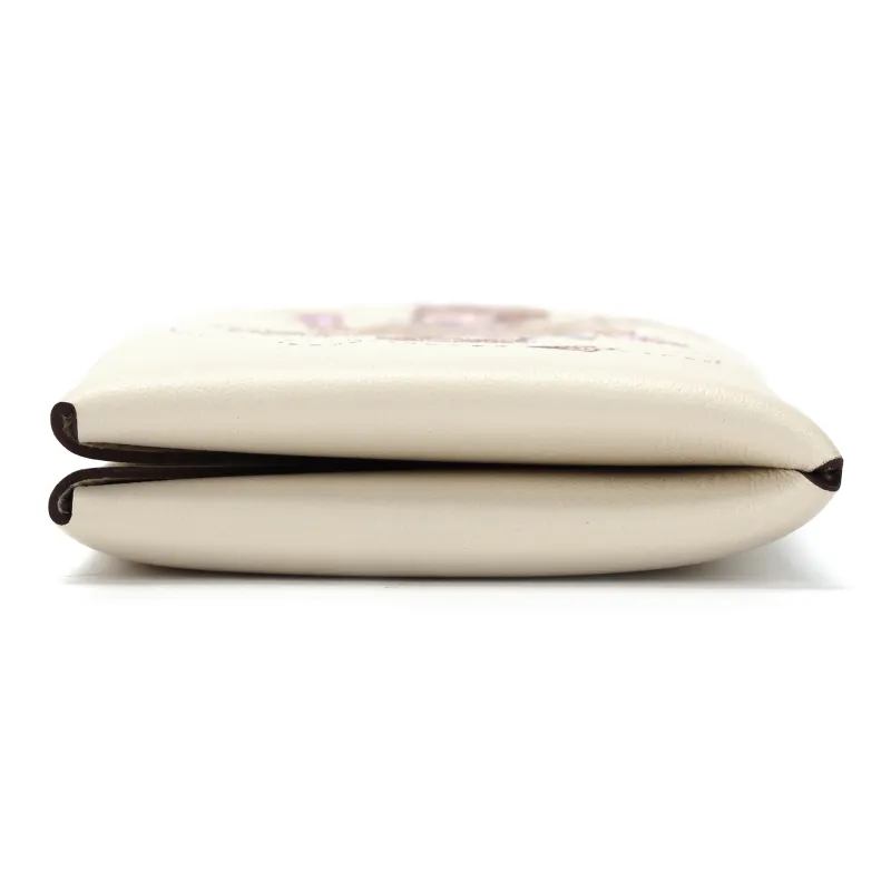 HERMES Calvi Swift Calfskin Card Holder Women's I2 Nata Cream White-3