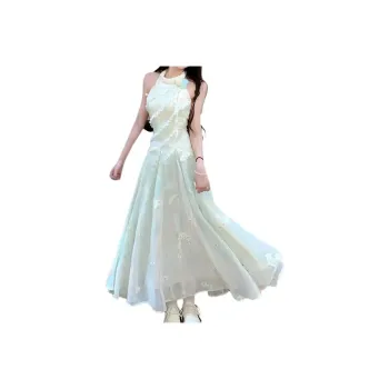 FLIM Sleeveless Dresses Women's Green