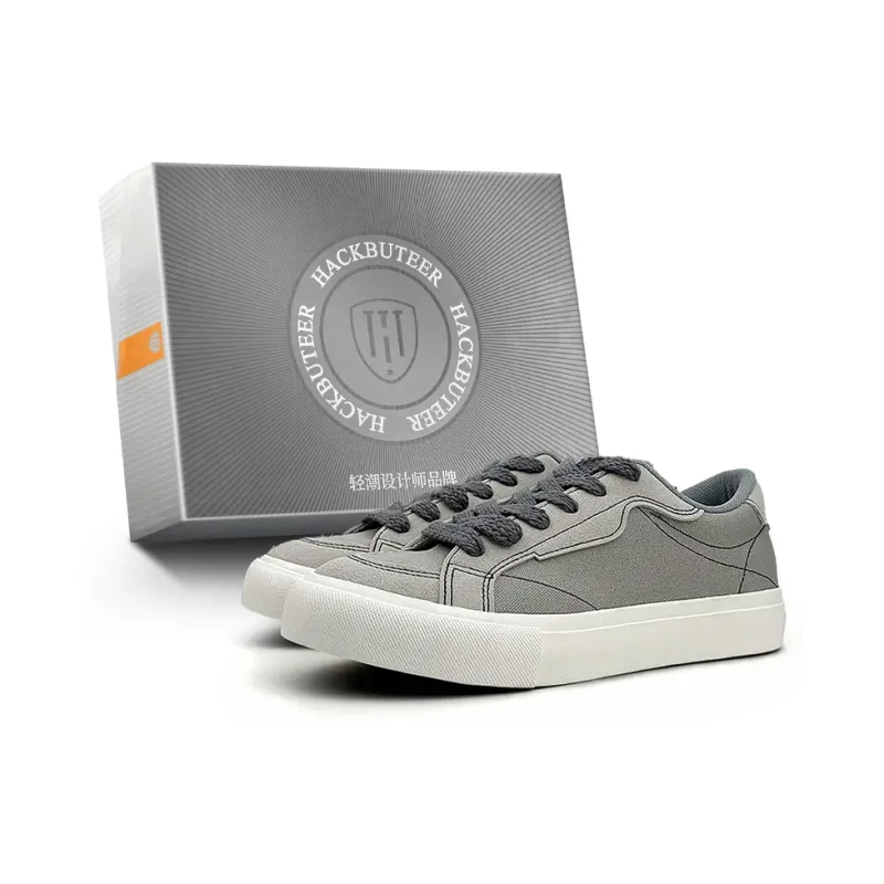 HACKBUTEER Low Top Skateboard Shoes Men's Box Included-1