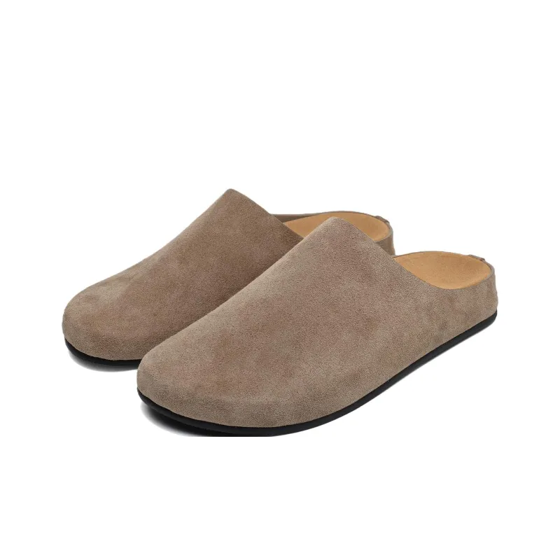 BARDILEV Rubber Sole Abrasion Resistant Slip Resistant Closed Toe Slippers Unisex-7