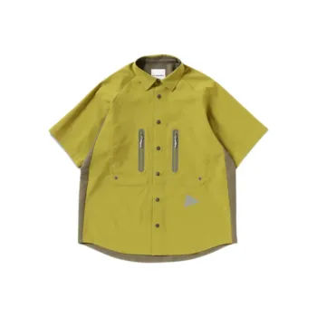 And Wander Shirt Unisex Lake Moss