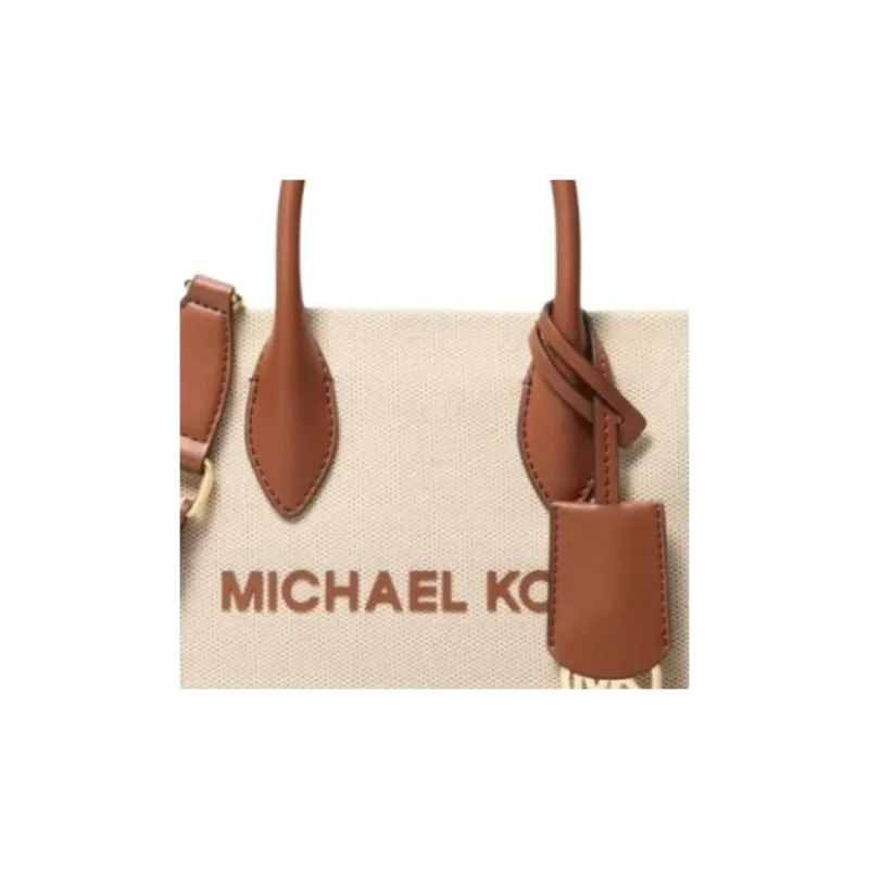 MICHAEL KORS Mirella Fabric Handbag Trumpets Women's Brown-2