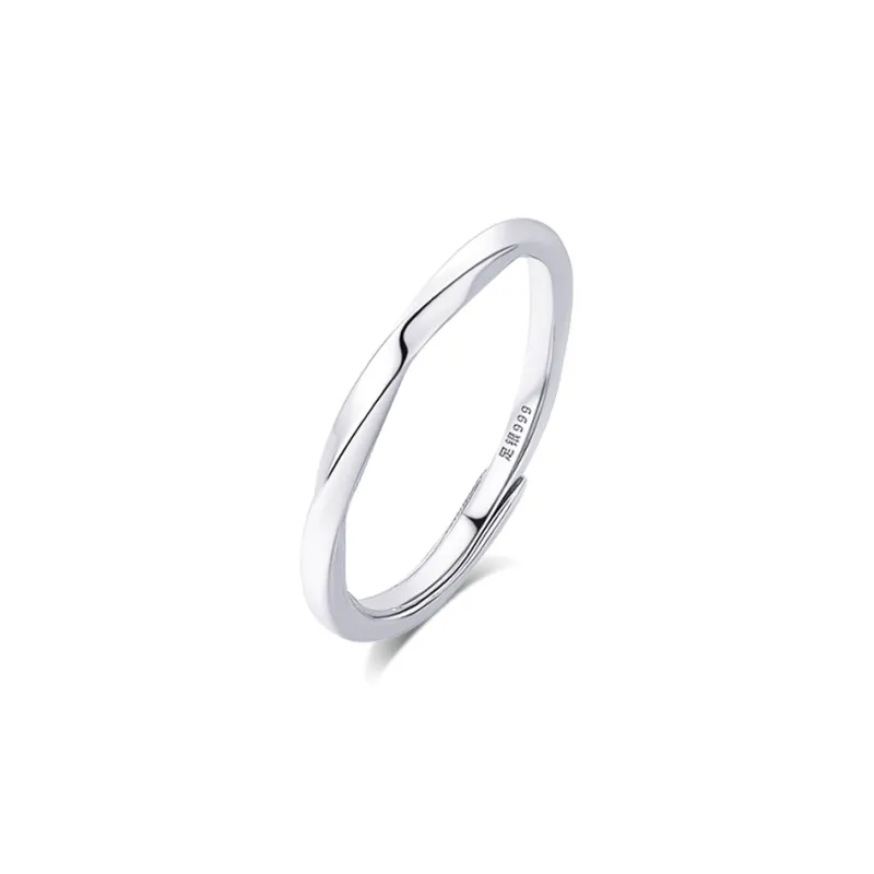 KUMET Sterling Silver Rings Unisex-5
