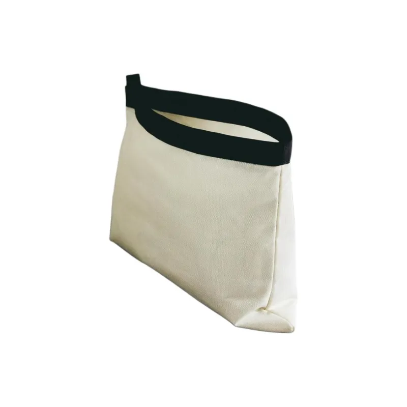 ZARA Polyester Toiletry Bag Tubas Unisex Light Beige Yellow-3