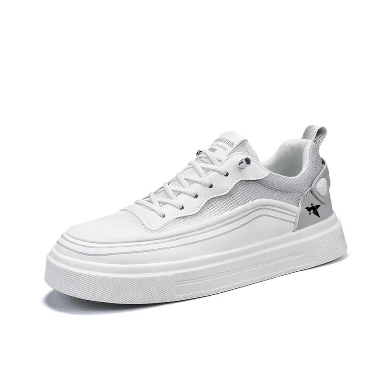 Bookish Star Balanced Lightweight Low Top Skateboard Shoes Men's-10