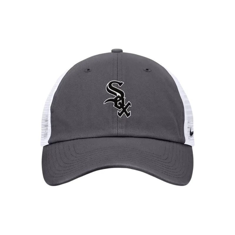 Nike Chicago White Sox Club Men's Nike Mlb Trucker Adjustable Hat-1