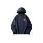 [Outdoor UPF50+Ice Silk Sun Protection]Navy Blue (Mf Pixel Label Chest Logo)