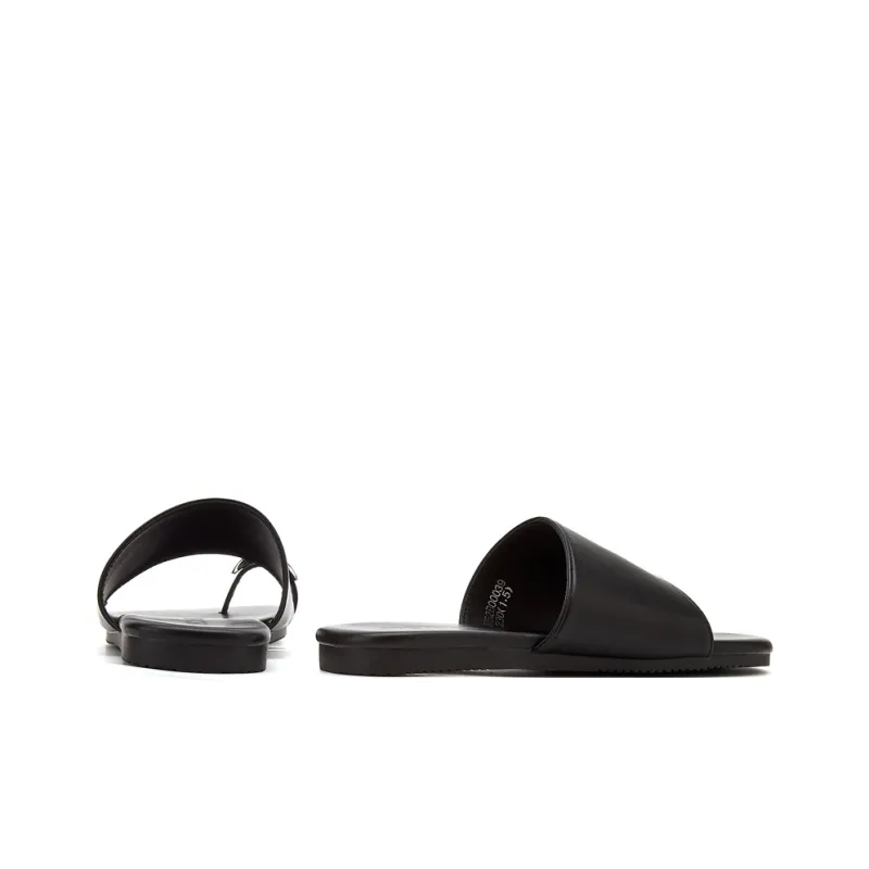 Jin Baichuan PVC Polyvinyl Chloride Abrasion Resistant Slide Slippers Women's-3