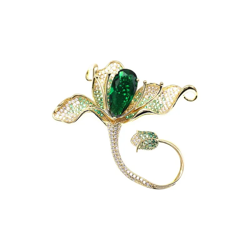 Yamaichi Maru High Quality Eco Friendly Copper · Electroplated Brooches Women's-4