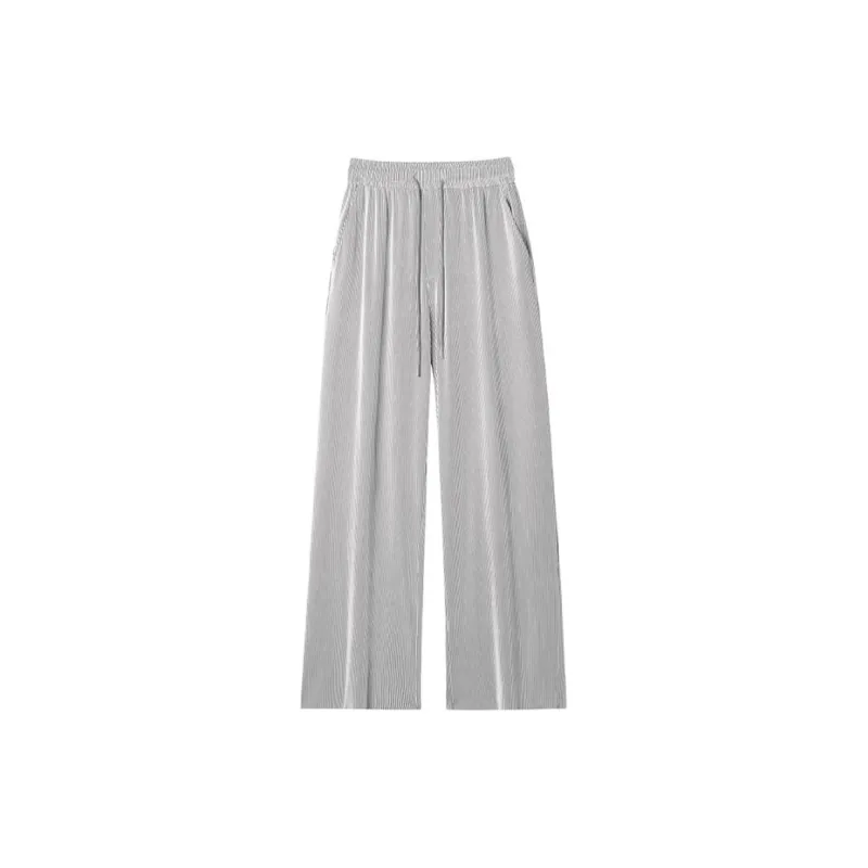 Fakeyoung Casual Pants Unisex Black/White-0