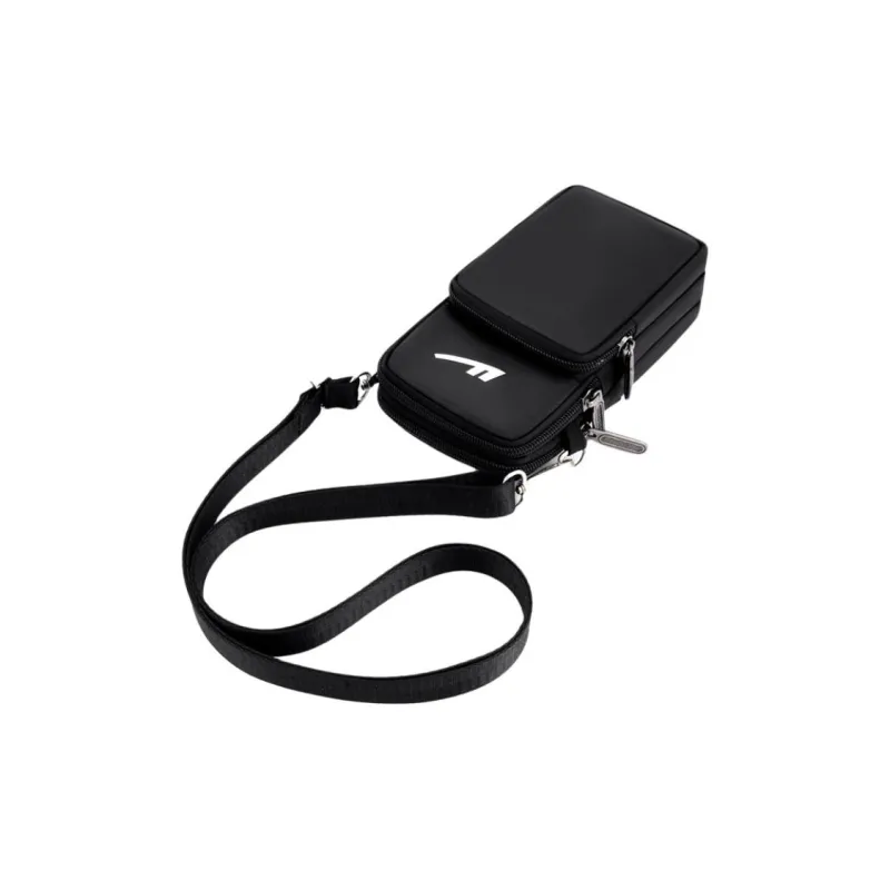Warrior Nylon Shoulder Bag Unisex Black-1