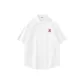 [Iron-Free Shirt]White (with Red Seal Chest Logo)