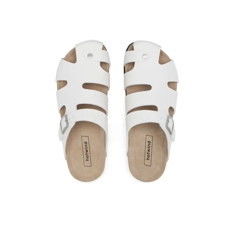 Hotwind Abrasion Resistant Slip Resistant Closed Toe Slippers Men's-7