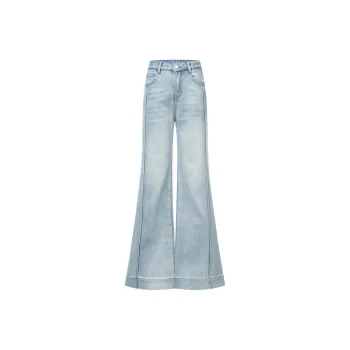 KORAMAN Jeans Women's Light Blue Extended Length 163 Above