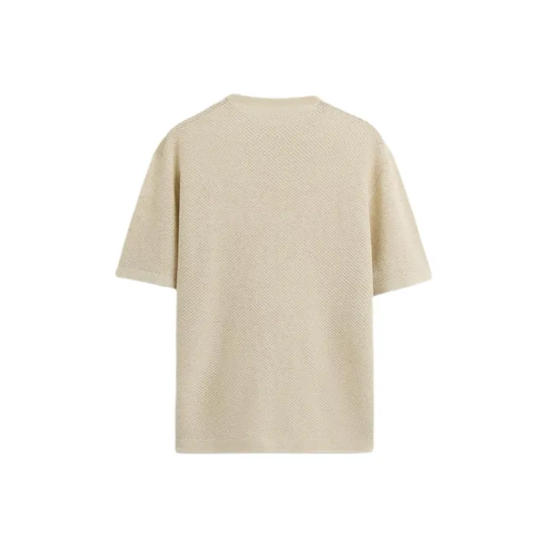 ZARA T Shirts Men White-1