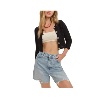 REFORMATION Croissant Cropped Cardigan Knitwear Women's