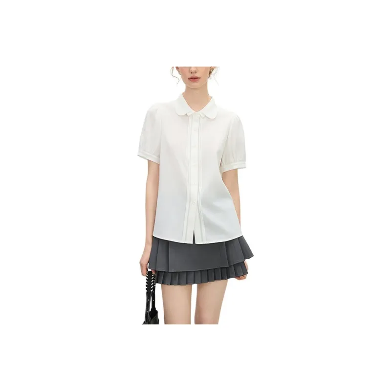 FANSILANEN Shirts Women's Mica White-0