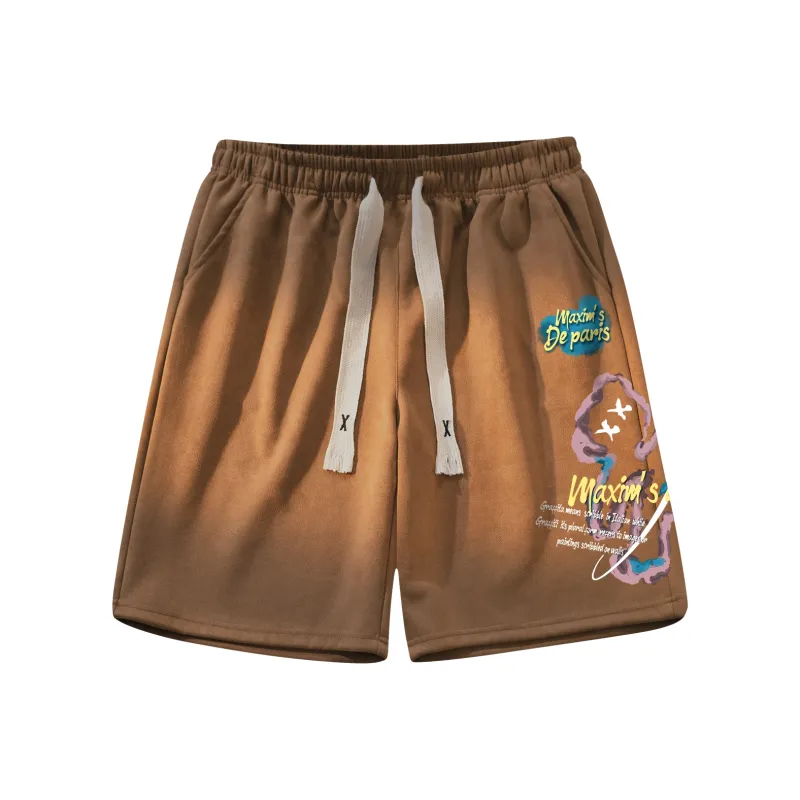 Maxim's De Paris Casual Shorts Unisex-8