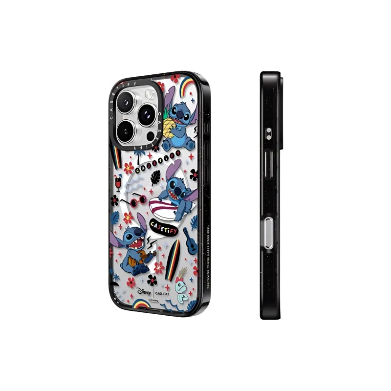 CASETIFY TPU Material Stitch Surfing Phone Cases Compatibility With IPhone 16 Collection Cartoon-2