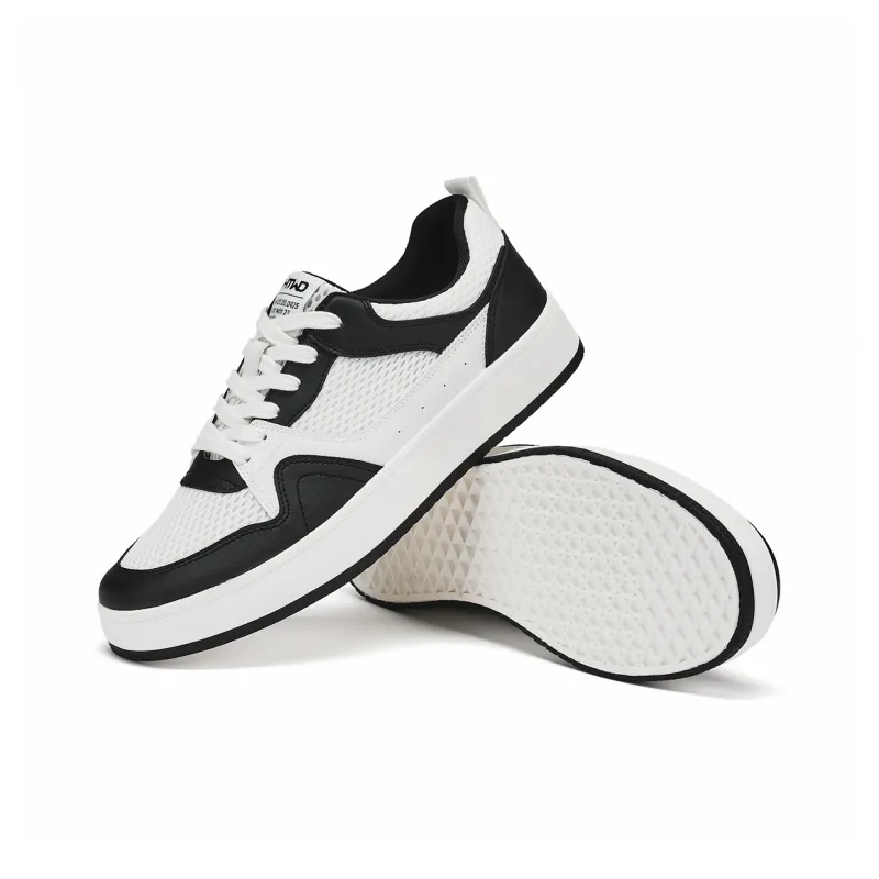 Hotwind Abrasion Resistant Slip Resistant Low Top Skateboard Shoes Men's-9