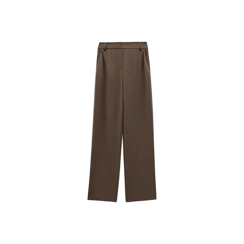 INSUN Suit Trousers Women's Dark Coffee-0