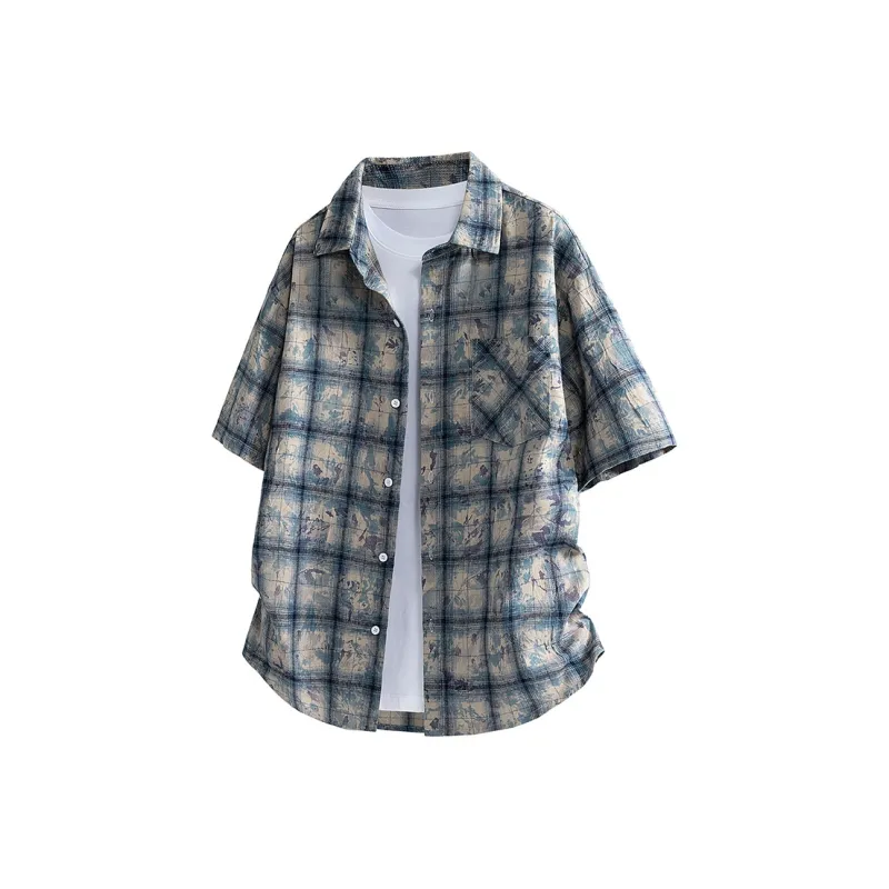 HOKLV Shirts Unisex Lake Blue-0
