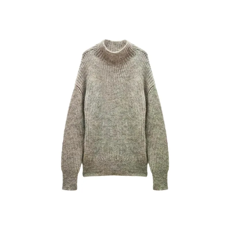 INSUN Knitwear Women's Light Gray-2